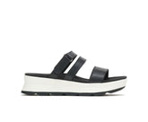 Hush Puppies Andi Slide Black Leather | Women Sandals