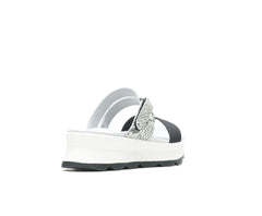 Hush Puppies Andi Slide Snake Leatherblack | Women Sandals