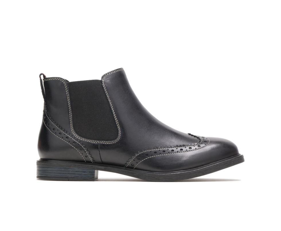 Hush Puppies Bailey Chelsea Boot Black Leather | Women Boots
