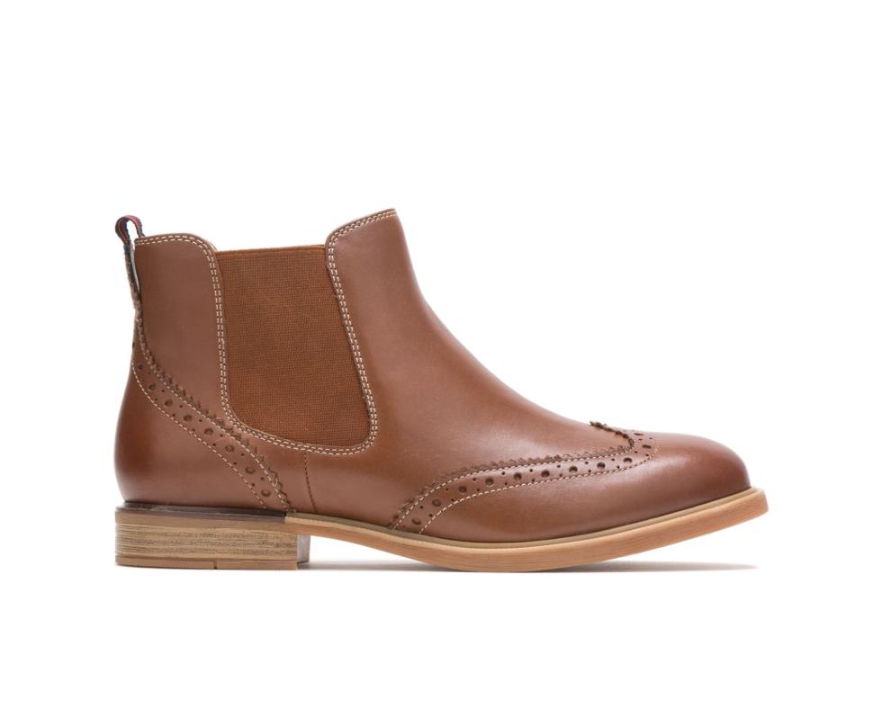Hush Puppies Bailey Chelsea Boot Dachshund Leather | Women Boots