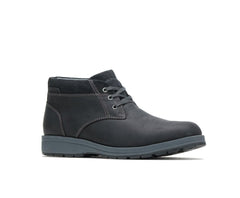 Hush Puppies Beauceron Short Ice+ Black Waterproof Leather | Men Boots
