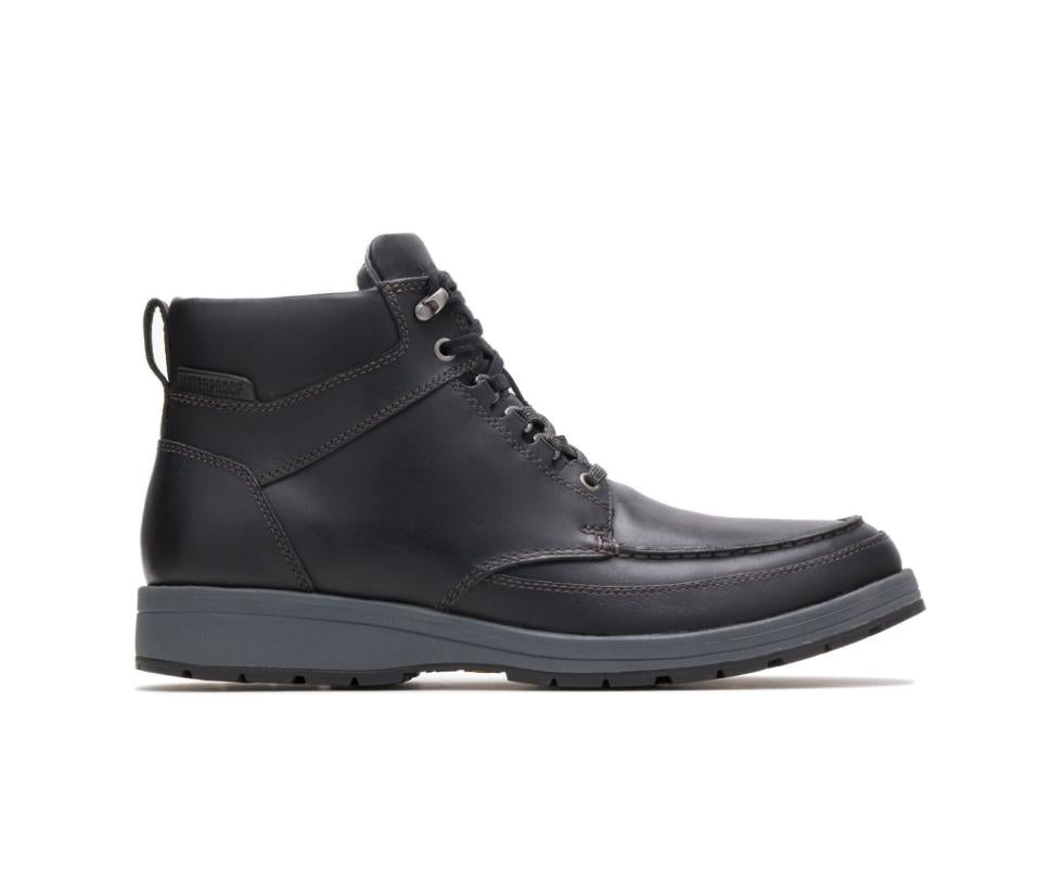 Hush Puppies Beauceron Tall Ice+ Black Waterproof Leather | Men Boots