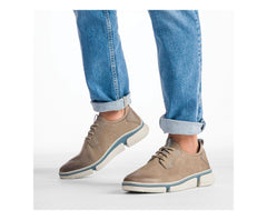 Hush Puppies Bennet Plain Toe Oxford Fossil Nubuck | Men Sneakers