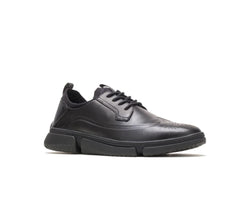 Hush Puppies Bennet Wingtip Oxford Black Leather | Men Sneakers