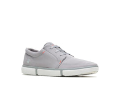 Hush Puppies Briggs Plain Toe Oxford Frost Grey Textile | Men Sneakers
