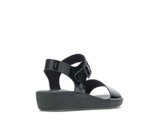 Hush Puppies Brite Jells Quarter Strap Sandal Black | Women Sandals