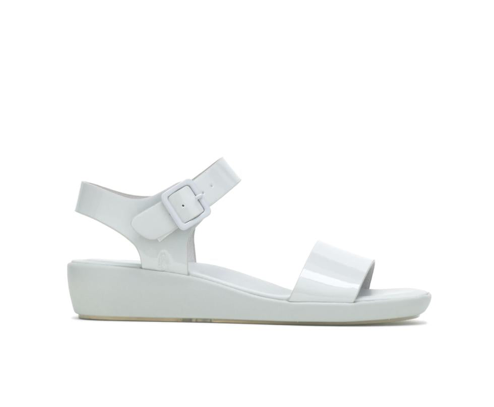 Hush Puppies Brite Jells Quarter Strap Sandal Vapor Grey | Women Sandals