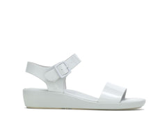 Hush Puppies Brite Jells Quarter Strap Sandal Vapor Grey | Women Sandals