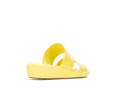 Hush Puppies Brite Jells Slide Sun Yellow | Women Sandals