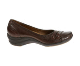 Hush Puppies Burlesque Dark Brown Leather | Women Walking Shoes