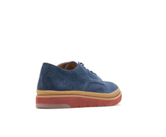 Hush Puppies Caleb Pt Oxford Navy Suede | Men Oxfords