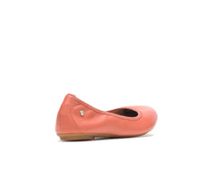 Hush Puppies Chaste Ballet Ginger Spice Leather | Women Flats & Slip-Ons