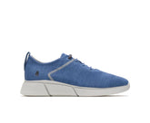 Hush Puppies Cooper Lace Up Deep Sea Blue Knit | Men Sneakers
