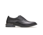 Hush Puppies Davis Slip-On Oxford Black Leather | Men Oxfords