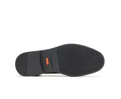 Hush Puppies Davis Slip-On Oxford Black Leather | Men Oxfords