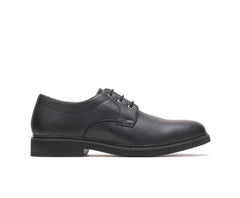 Hush Puppies Detroit Plain Toe Oxford Black Leather | Men Oxfords