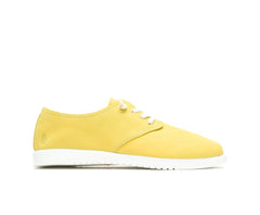 Hush Puppies Everyday Lace Up Sun Yellow Nubuck | Women Sneakers