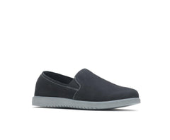 Hush Puppies Everyday Slip-On Black Nubuck | Women Sneakers