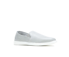 Hush Puppies Everyday Slip-On Vapor Grey Leather | Women Sneakers
