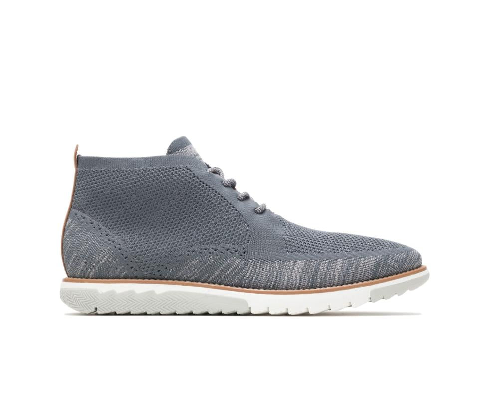 Hush Puppies Expert Chukka Knit Dark Grey Multi Knit | Men Boots