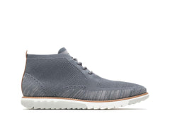 Hush Puppies Expert Chukka Knit Dark Grey Multi Knit | Men Boots