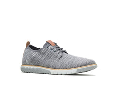 Hush Puppies Expert Knit Plain Toe Oxford Grey Textile | Men Sneakers