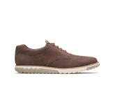 Hush Puppies Expert Pt Lace Up Dark Brown Nubuck | Men Oxfords