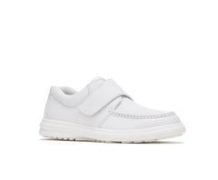 Hush Puppies Gil White Leather | Men Walking Shoes