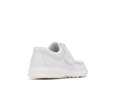 Hush Puppies Gil White Leather | Men Walking Shoes