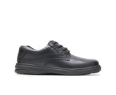 Hush Puppies Glen Black Leather | Men Walking Shoes