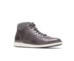 Hush Puppies Heath Hiker Boot Dark Grey Leather | Men Boots