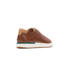 Hush Puppies Heath Sneaker Cognac Leather | Men Sneakers