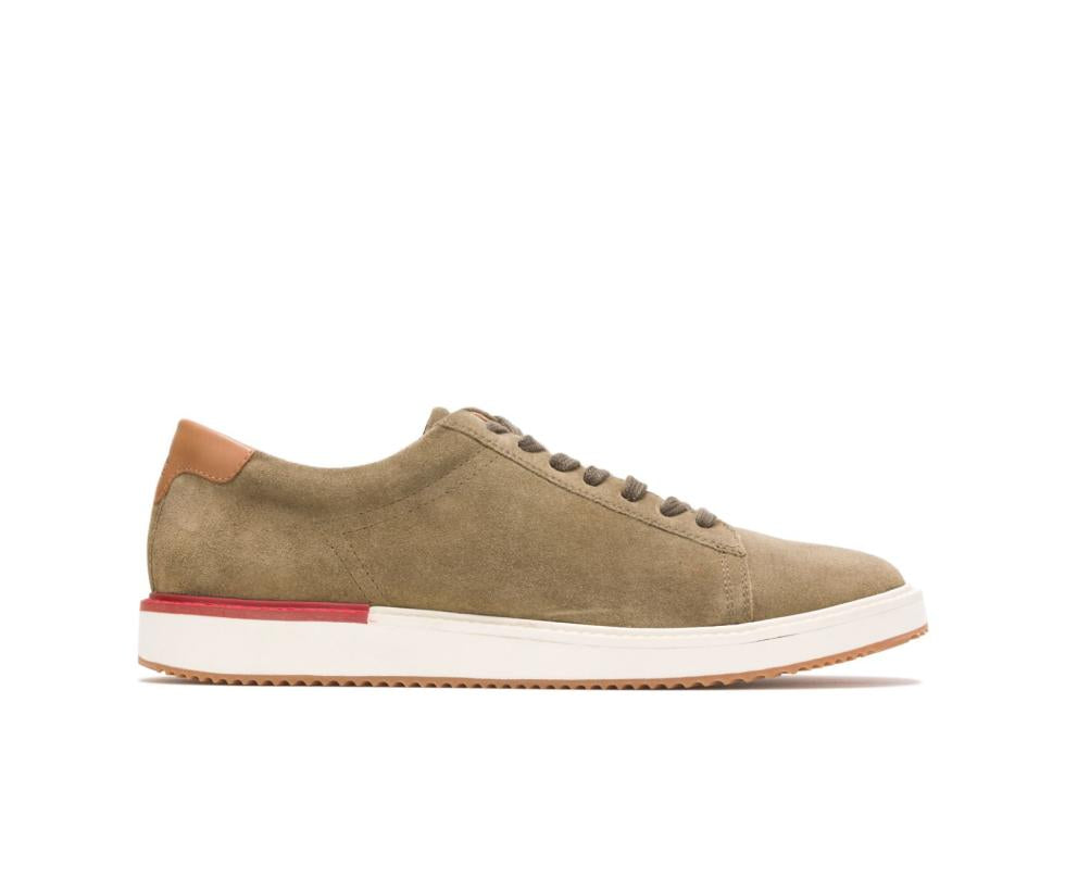 Hush Puppies Heath Sneaker Olive Suede | Men Sneakers