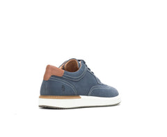 Hush Puppies Heath Wingtip Oxford Navy Nubuck | Men Sneakers