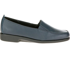 Hush Puppies Heaven Navy Leather | Women Walking Shoes