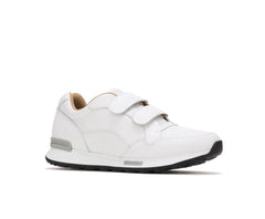 Hush Puppies Jenna 2Strap Jogger White Leather | Women Sneakers