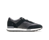 Hush Puppies Jenna Jogger Black Leather | Women Sneakers