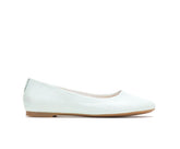 Hush Puppies Kendal Ballet Perfect Fit Pale Blue Leather | Women Flats & Slip-Ons