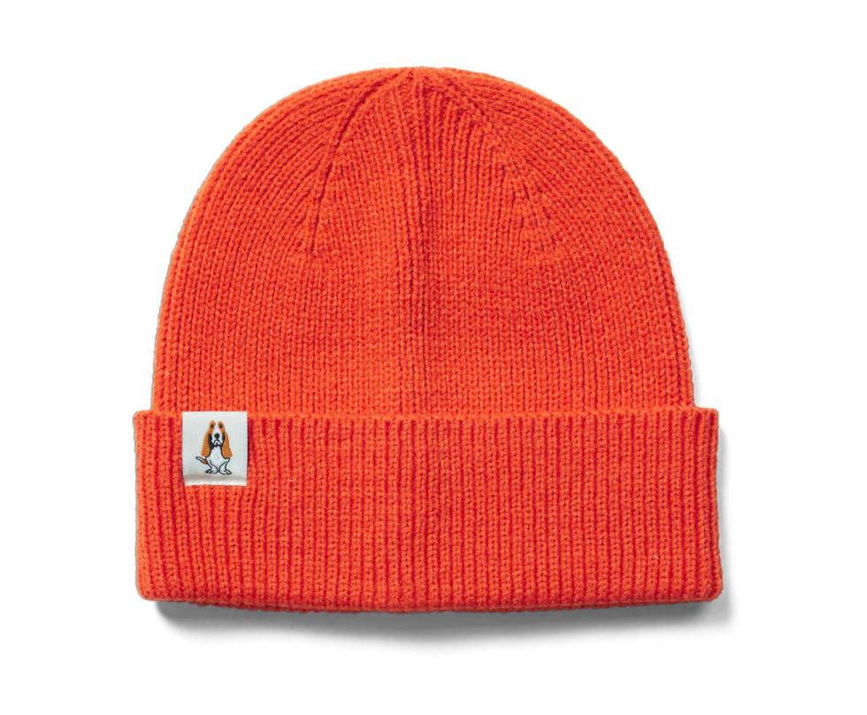 Hush Puppies Knit Beanie Brick Orange | Men/Women Hats