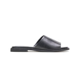 Hush Puppies Lexi Slide Black Leather | Women Sandals