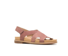 Hush Puppies Lilly Criss Cross Sandal Cognac Nubuck | Women Sandals