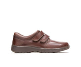 Hush Puppies Luthar Henson Dark Brown Leather | Men Walking Shoes