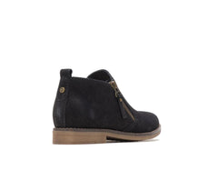 Hush Puppies Mazin Cayto Black Nubuck | Women Boots