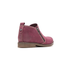 Hush Puppies Mazin Cayto Dark Wine Nubuck | Women Boots