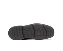 Hush Puppies Peri Hopper Black Leathe17r | Men Walking Shoes