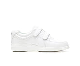 Hush Puppies Power Walker Ii White Leather | Women Walking Shoes