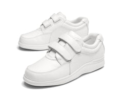 Hush Puppies Power Walker Ii White Leather | Women Walking Shoes