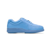 Hush Puppies Power Walker Surf Blue Leather | Women Walking Shoes