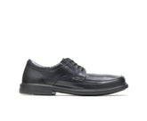 Hush Puppies Prinze Hopper Black Leather | Men Walking Shoes
