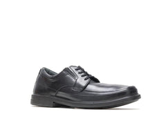 Hush Puppies Prinze Hopper Black Leather | Men Walking Shoes